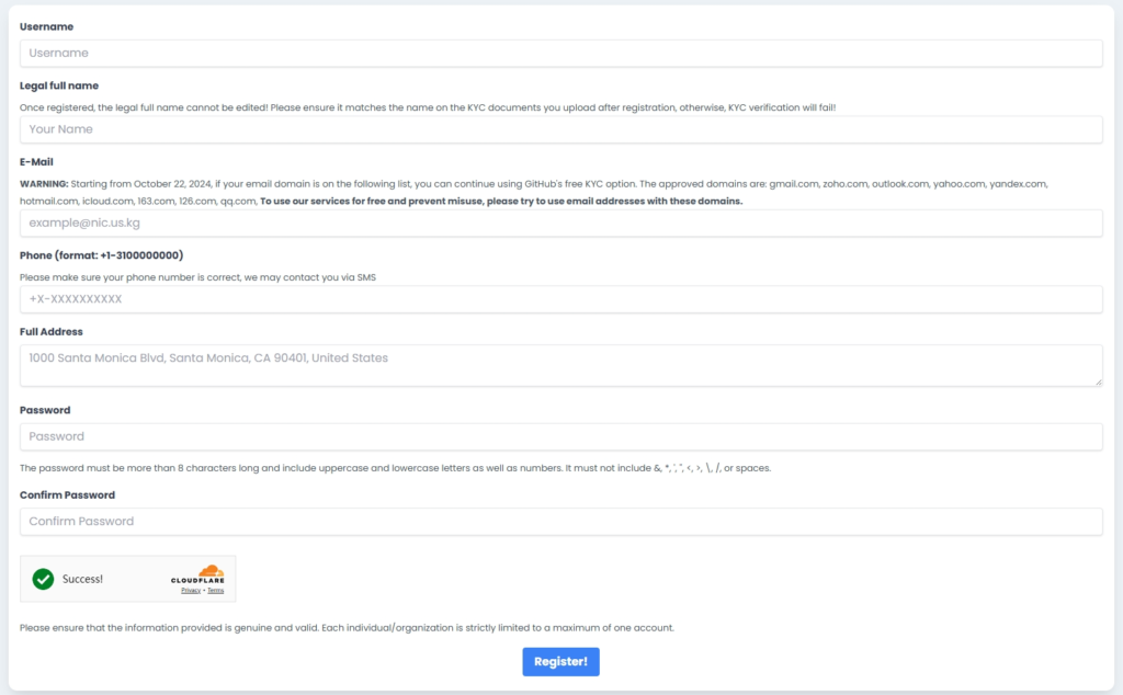 US.KG免费二级域名 可托管Cloudflare