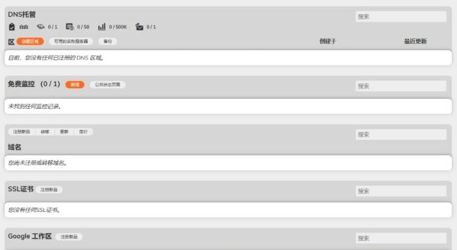 ClouDNS 免费永久域名 可托管Cloudflare