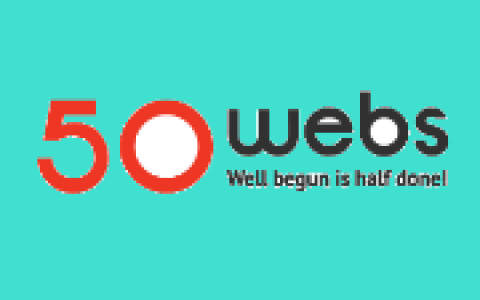 50webs 免费500M静态主机空间 可绑定域名