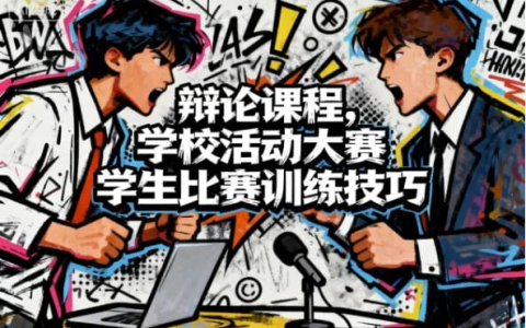 辩论课程，学校活动大赛学生比赛训练技巧