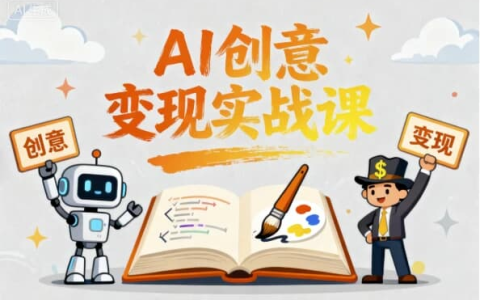 AI创意变现实战课 用人工智能让灵感变现金