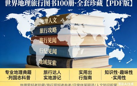 世界地理旅行图书100册 全套珍藏【PDF版】