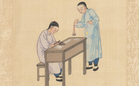 清代民间生活图集.26幅.水彩画【PDF版本】