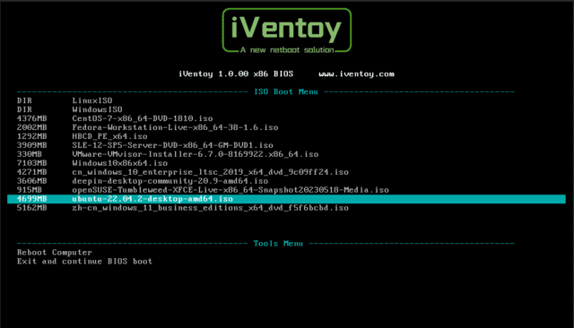 U盘启动程序制作工具 iVentoy v1.0.48 中文绿色版