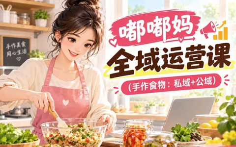 嘟嘟妈全域运营课完整版