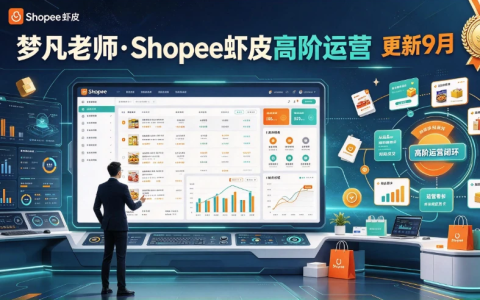 梦凡老师·Shopee虾皮高阶运营课程（更新9月）