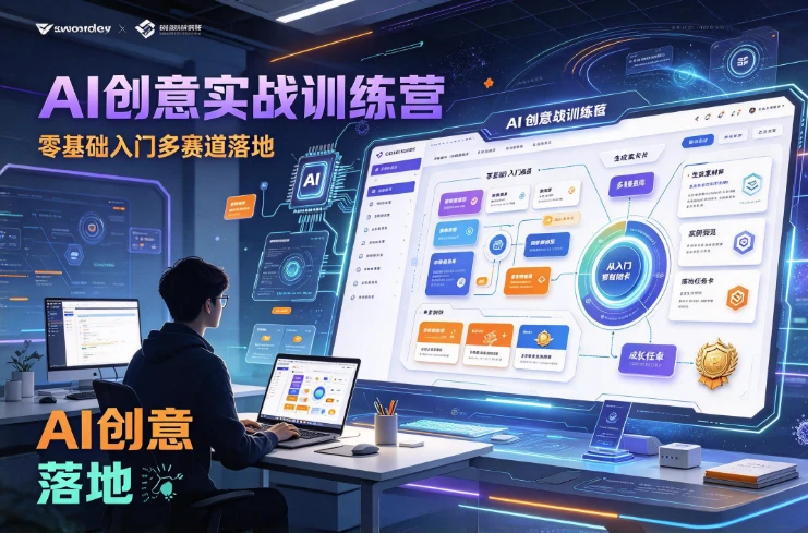 AI创意实战训练营-绿动下载