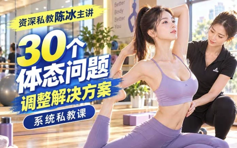 陈冰30个体态调整私教课